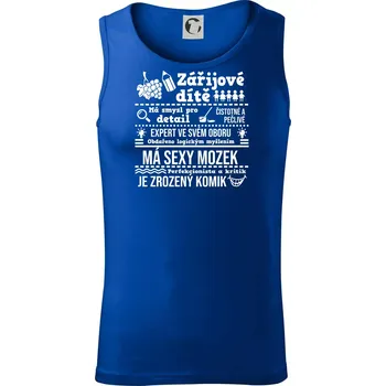 Narozeniny září - Tílko pánské Core - 2XL ( Královská modrá )