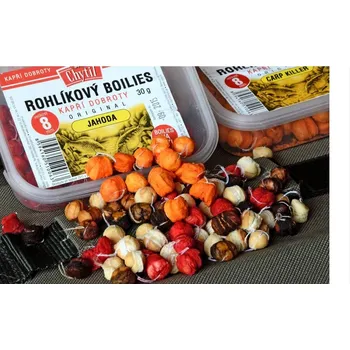 Boilies Chytil Rohlíkový boilies 8 mm, 30 g - Kukuřice