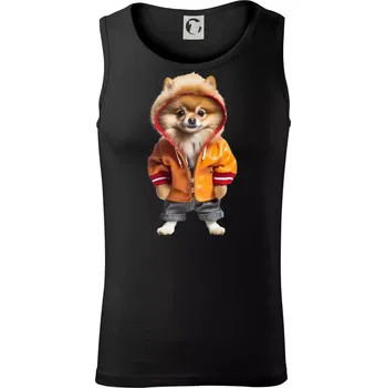 Pánské termoprádlo Pomeranian v bundě - Tílko pánské Core - XL ( Černá )
