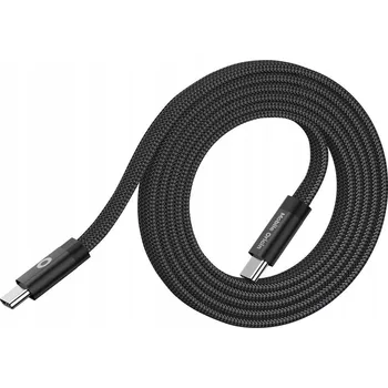 Datový kabel Kabel Mobile Origin USB-C - USB-C 1 m černý