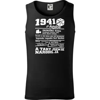 Pánské termoprádlo 1941 v kostce - Tílko pánské Core - L ( Černá )