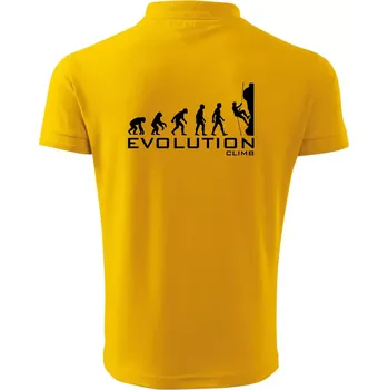 Pánská košile Evolution Climb - Polokošile pánská Pique Polo 203 - 4XL ( Žlutá )