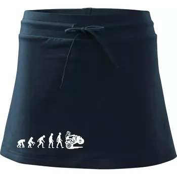 Dámská sukně Evoluce quad čtyřkolka - Sportovní sukně - two in one - XL ( Námořní modrá (velmi tmavá - téměř černá) )