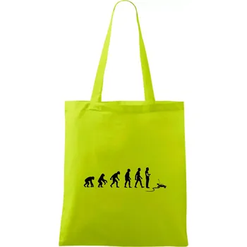 Evoluce RC model auto - Taška bavlněná - 42 x 38 cm ( Limetková )