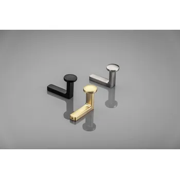 Věšák NÁBYTKOVÝ VĚŠÁK JEDNODUCHÝ ARCO ZLATÝ LAMELY PŘEDSÍŇ