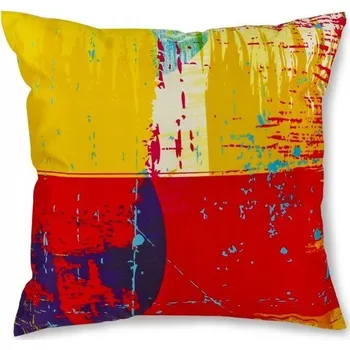 Polštář Polštář Instal-Home žirafa hnědo-bílá 60x60 cm