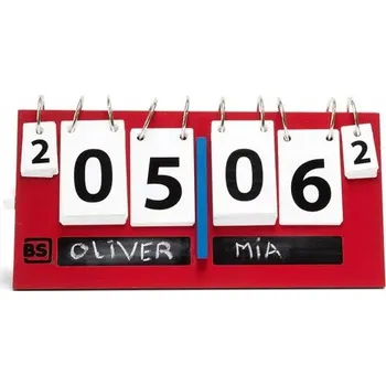 Magnetická kreslící tabulka BS TOYS TABULE S VÝSLEDKY