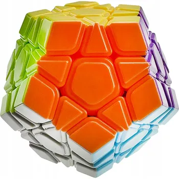 Hlavolam ORIGINÁLNÍ SEŘÍZENÁ KOSTKA MEGAMINX RYCHLÁ KOSTKA + STOJÁNEK DÁREK