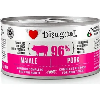 Krmivo pro psa Disugual Monoproteinové Vepřové Maso 150g Krmivo pro psy