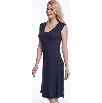 Dámská noční košile Dámská noční bambusová košilka BRIA - Světle modrá, XL, Luisa Moretti