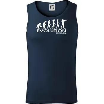 Evoluce biatlonu Biathlon - Tílko pánské Core - XL ( Námořní modrá (velmi tmavá - téměř černá) )