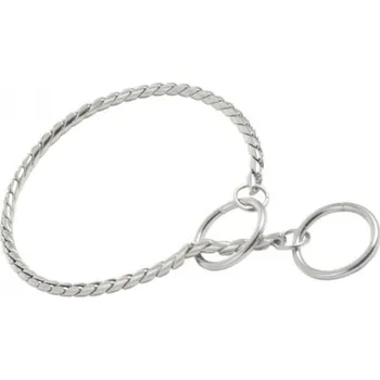 Obojek pro psa Obojek řetízkový DeLuxe stříbrný, 45 cm