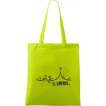 Profil Liberec - Taška bavlněná - 42 x 38 cm ( Limetková )