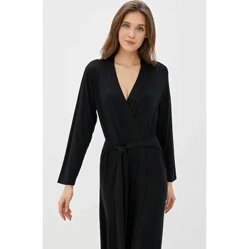 Dámské noční prádlo Dámský bambusový župan CHANTAL - Stříbrná, M, Luisa Moretti