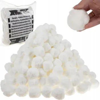 Bazénová filtrace FILTRAČNÍ KULIČKY DO BAZÉNU PÍSKOVÁ ČERPADLA BAZÉNOVÉHO ČERPADLA SADA XL 1,5 kg