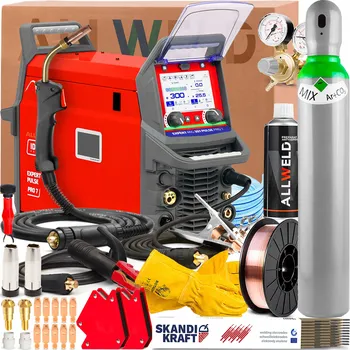 Svářečka INVERTOROVÁ SVÁŘEČKA IDEAL EXPERT MIG 301 PULSE PRO7 LCD 300A TIG MMA SYNERGIE