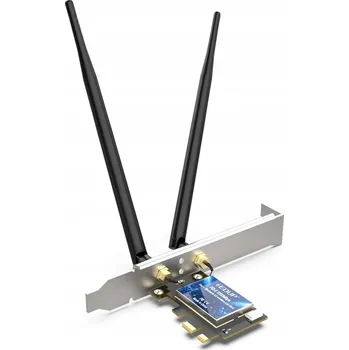Síťová karta PCIe síťová karta do PC s WiFi + Bluetooth 4.1 1200 Mb/s EDUP