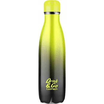 Láhev Coolpack Termoska Láhev Lahev Na Pití Kovový Gradient 500ml Citronová (Lemon) Z04510
