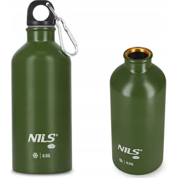 Láhev Láhev NILS CAMP zelená 550 ml nepropustná pro každou cestu