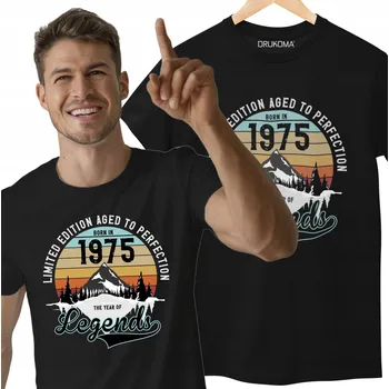 TRIČKO K 50. NAROZENINÁM dárek k narozeninám 1975 1985 30 40 60 let LEGENDS