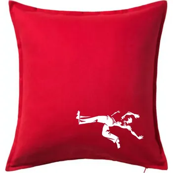 Polštář Capoeira velký - Polštář 50x50 - 50x50 - Pouze potah ( Červená )