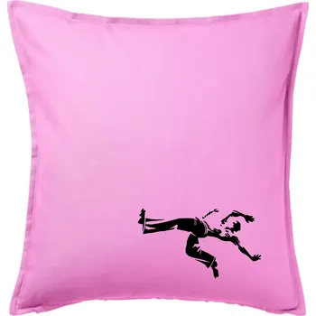 Polštář Capoeira velký - Polštář 50x50 - 50x50 - Pouze potah ( Růžová )