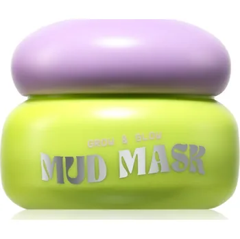 Pleťová maska Glow Hub Glow & Grow detoxikační bahenní maska pro unavenou pleť 40 ml