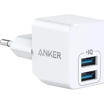 ANKER PowerPort Mini Duální USB Nabíječka 2 kusy 2.5A pro iPhone iPad Galaxy