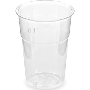 Jednorázové nádobí Kelímek 100ml krystal 50ks