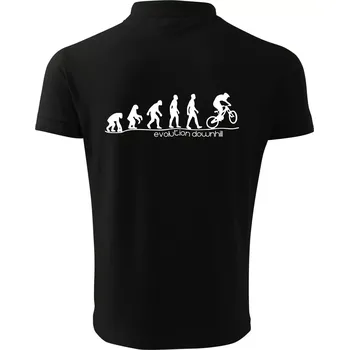Pánská košile Evolution Downhill - Polokošile pánská Pique Polo 203 - 5XL ( Černá )