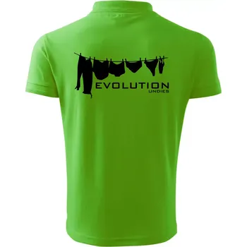 Pánská košile Evoluce spodního prádla - Polokošile pánská Pique Polo 203 - 4XL ( Apple Green )