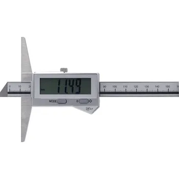 Kmitex Hloubkoměr digitální bez nosu IP67 200mm - VÝPRODEJ