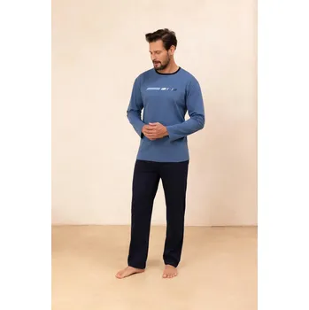 PÁNSKÉ PYŽAMO 494 BIG J/25 tmavě modrá 2XL