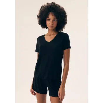 Dámské noční prádlo Dámské pyžamo Henderson 43022 L Černá