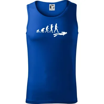 Evoluce potápění - Tílko pánské Core - XL ( Královská modrá )
