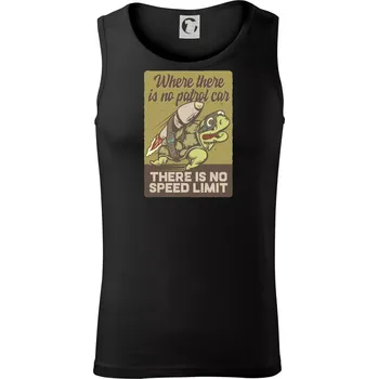 Želva na cestách - Tílko pánské Core - S ( Černá )