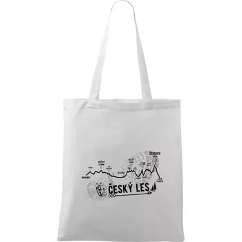 Nákupní taška Profil Český les - Taška bavlněná - 42 x 38 cm ( Bílá )