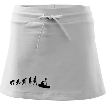 Dámská sukně Evoluce kajak - Sportovní sukně - two in one - XL ( Bílá )