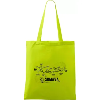 Profil Šumava - Taška bavlněná - 42 x 38 cm ( Limetková )