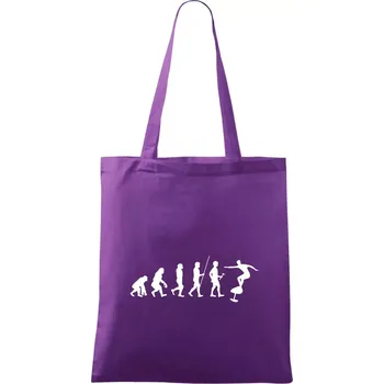 Evoluce efoil - Taška bavlněná - 42 x 38 cm ( Fialová )