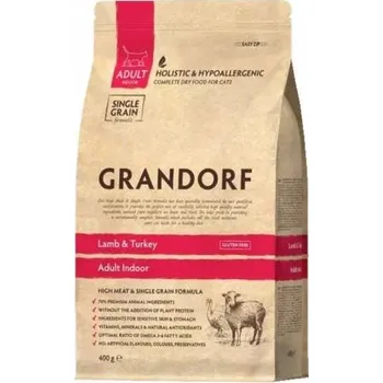 Krmivo pro kočku Krmivo GRANDORF pro kočky JEHNĚČÍ BRUSINKY 400 g