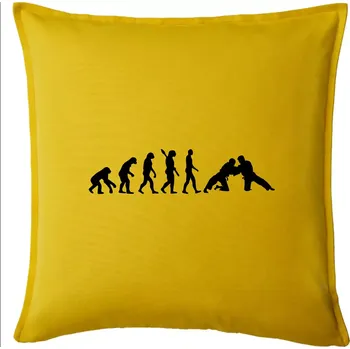 Polštář Judo Evoluce - Polštář 50x50 - 50x50 - Pouze potah ( Žlutá )