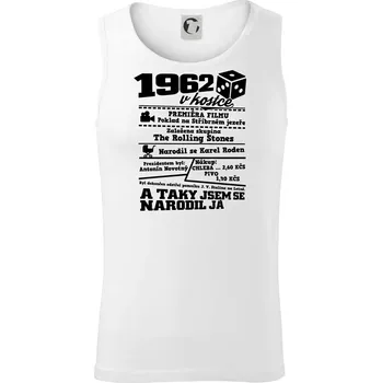 1962 v kostce - Tílko pánské Core - M ( Bílá )