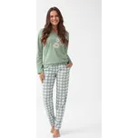 Pyžamo Luna 320 long/r S-2XL Z25/26 dámské avokádo XXL