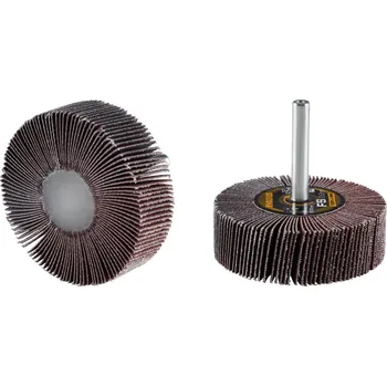 Rhodius 305150 RHODIUS FS, 10 kusů vějířové brusky 60 x 20 x 6,0 mm, Korn 120, Topline, pro nerezovou ocel, ocel, dřevo 10 ks