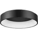 NOVA LUCE stropní svítidlo RANDO černý hliník a akryl LED 42W 230V 3000K IP20 6167240