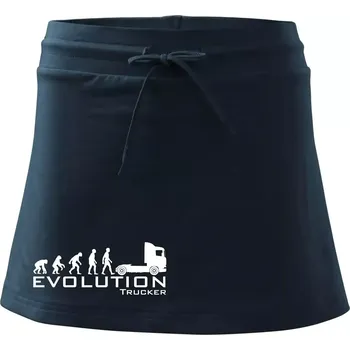 Dámská sukně Evoluce trucker - Sportovní sukně - two in one - S ( Námořní modrá (velmi tmavá - téměř černá) )