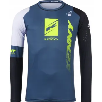 Moto bunda KENNY RACING 2025 TEPLÁKOVKA NA MOTOKROS/ENDURO MODEL TRACK ZOOM PETROL MODRÁ