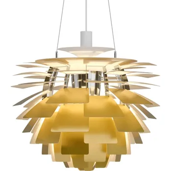 Závěsné svítidlo PH Artichoke Ø 60 cm "Brass" Louis Poulsen