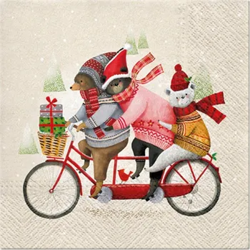 Papírový ubrousek Papírový ubrousek čtvercový 33 cm x 33 cm